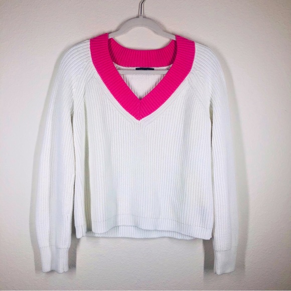 525 America 100% Cotton Ribbed Sweater Medium EUC - Picture 5 of 8